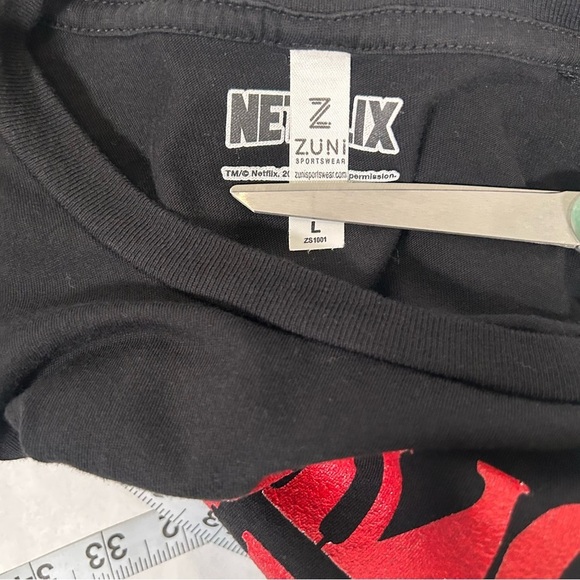 2 for$15 Netflix Stranger Things Black Graphic T-Shirt - Picture 4 of 8